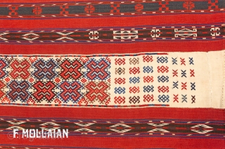 Antique Caucasian Sumak Kilim, 1900-1920,

181 × 140 cm (5' 11" × 4' 7"),                    