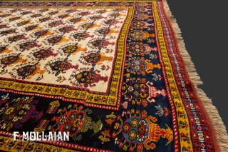 Beautiful Loril Antique Gallery Size Carpet, 19th Century,

400 × 195 cm (13' 1" × 6' 4")

                 