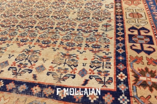 Beautiful Antique Caucasian Kalleh-Size Shahsavan All-over Carpet, 1800-1820

340 × 150 cm (11' 1" × 4' 11"),

This piece in a general good usable condition but it needs some work.     