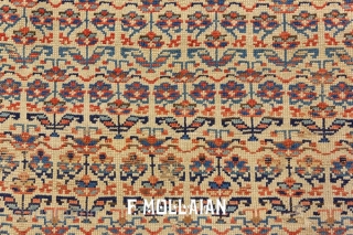 Beautiful Antique Caucasian Kalleh-Size Shahsavan All-over Carpet, 1800-1820

340 × 150 cm (11' 1" × 4' 11"),

This piece in a general good usable condition but it needs some work.     