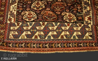 Antique Persian Shahsavan Runner Rug, ca. 1900
270 × 95 cm (8' 10" × 3' 1")
Very good condition                