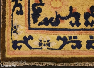 Antique Chinese Ningxia Rug, 1900-1920
168 × 82 cm (5' 6" × 2' 8")

SOLD THANK YOU                  