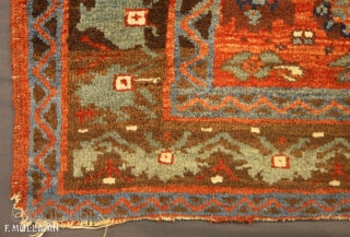 All-Over Antique Persian Bakshaish Rug, ca. 1920
179 × 127 cm (5' 10" × 4' 2")                  