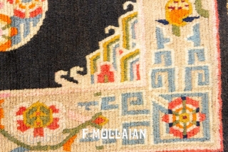 Lovely Tibetan Antique Hand Knotted Tibet Meditation Rug, 1880-1900
74 × 59 cm (2' 5" × 1' 11")


For more information please send us a message.
         