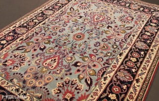 Antique Persian Tehran Rug, 1900-1920
180 × 127 cm (5' 10" × 4' 2")

                    