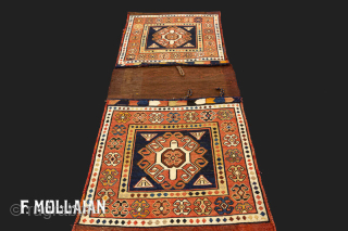 Antique Caucasian Saddle-Bag Kilim Rug, ca. 1900 | contact: info@mollaianrugs.com |



The travel bags used during migrations, movements or during transhumance, have always been produced not only for their use, but also to  ...