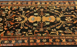 Amazing Antique Persian Lilian Runner, ca. 1900,


530 × 92 cm (17' 4" × 3' 0")                  