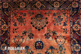 Magnificent Silk Antique Kashan “TAFFAZOLI” Rug, ca. 1900,

153 × 66 cm (5' 0" × 2' 1")
                 