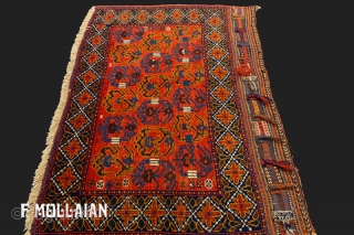 Antique Persian Afshari Rug, 1880-1900

59 × 84 cm (1' 11" × 2' 9")
                    