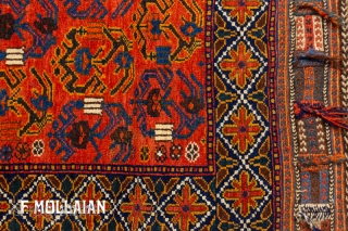 Antique Persian Afshari Rug, 1880-1900

59 × 84 cm (1' 11" × 2' 9")
                    