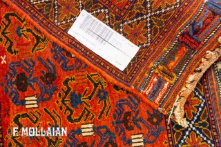 Antique Persian Afshari Rug, 1880-1900

59 × 84 cm (1' 11" × 2' 9")
                    