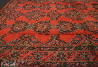 Beautiful Antique Turkish Ushak (Oushak) Carpet, ca. 1900,


455 × 308 cm (14' 11" × 10' 1")                 