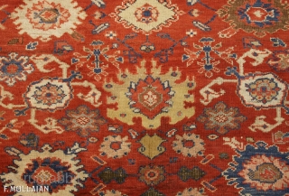 Gorgeous Antique Persian Mahal Ziegler Carpet, 19th Century,


400 × 380 cm (13' 1" × 12' 5")                 