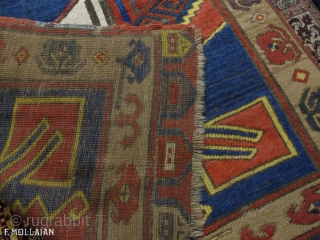 Antique Turkish Karapinar Rug, 19th Century,

205 × 137 cm (6' 8" × 4' 5")
                   