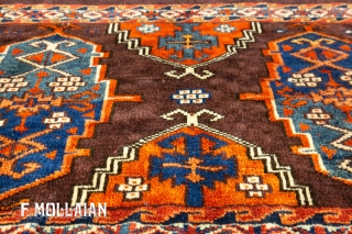 Antique Caucasian Chodor Rug, ca. 1880

83 × 41 cm (2' 8" × 1' 4")                   