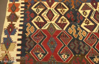 Antique Turkish Anatolian Kilim, 1880-1900

330 × 170 cm (10' 9" × 5' 6")                    