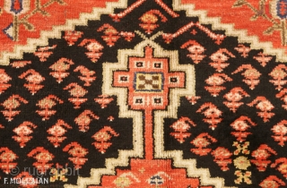 Antique Persian Malayer Carpet, ca. 1920,
300 × 141 cm (9' 10" × 4' 7"),


                   