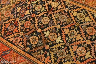 Antique Caucasian Karabakh (Qarabag) Rug, ca. 1940
240 × 100 cm (7' 10" × 3' 3")
                  