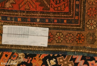 Antique Caucasian Karabakh (Qarabag) Rug, ca. 1940
240 × 100 cm (7' 10" × 3' 3")
                  