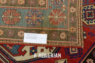 Antique Caucasian Kazak “Lori Pampak” Rug, 19th Century,

210 × 135 cm (6' 10" × 4' 5")                 