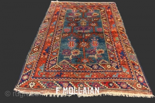 Antique Turkish Doshmalti Rug, 1900-1920

163 × 112 cm (5' 4" × 3' 8")

                    