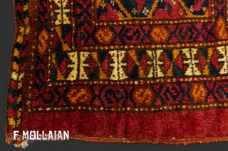 Antique Turkmen Torba Rug, 1880-1900,

120 × 32 cm (3' 11" × 1' 0")
                    