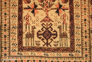 Amazing Persian Baluch Antique Rug n°:12644283, ca. 1900,

168 × 90 cm (5' 6" × 2' 11")                 