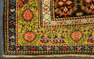 Lovely Antique Caucasian Seychour (Zeikhur) Rug, 1880-1900,


190 × 127 cm (6' 2" × 4' 2")                  