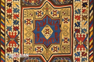 Beautiful Borcialu Antique (Caucasian) Kilim Kalleh, ca. 1890,

435 × 134 cm (14' 3" × 4' 4")                 