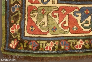 Antique Caucasian Bidjov Rug, 1900-1920

302 × 138 cm (9' 10" × 4' 6")
                    