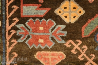 Antique Caucasian Bidjov Rug, 1900-1920

302 × 138 cm (9' 10" × 4' 6")
                    
