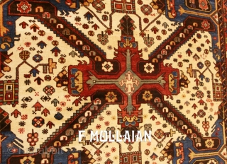 Beautiful Vintage Azerbaijani Seychour (Zeikhur) Rug, ca. 1940

207 × 140 cm (6' 9" × 4' 7")

Price For Extra EU citizens/UE Companies: €1,631.15.           