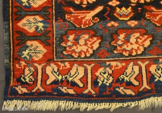 Antique Azerbaijan Seychour (Zeikhur) Rug, ca. 1920,

162 × 110 cm (5' 3" × 3' 7"),                  