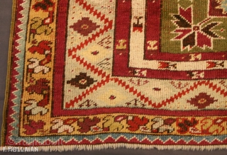 Beautiful Antique Caucasian Mogiur Rug, 1900-1920,
170 × 110 cm (5' 6" × 3' 7")                   