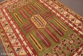 Beautiful Antique Caucasian Mogiur Rug, 1900-1920,
170 × 110 cm (5' 6" × 3' 7")                   