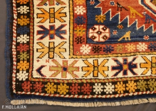 Beautiful Antique Caucasian Derbend Rug, 1900-1920
171 × 113 cm (5' 7" × 3' 8")
                   
