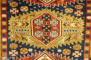 Beautiful Antique Caucasian Derbend Rug, 1900-1920
171 × 113 cm (5' 7" × 3' 8")
                   