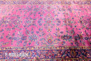 Silk Antique Persian Kashan Rug, 1880-1900
128 × 75 cm (4' 2" × 2' 5")

Excellent condition.                  