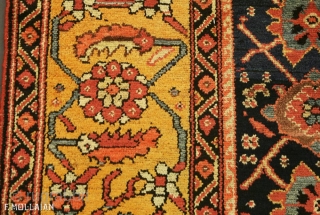 Fantastic Antique Persian Malayer Carpet, ca. 1920,
353 × 153 cm (11' 6" × 5' 0")                  