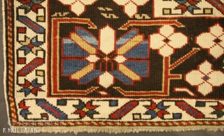 Beautiful Antique Caucasian Shirvan Rug, 1880-1900,
182 × 122 cm (5' 11" × 4' 0")
                   