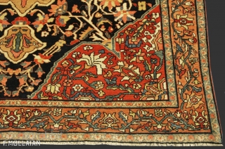 Lovely Antique Persian Mishan Rug, 1880-1900,

195 × 122 cm (6' 4" × 4' 0")                   