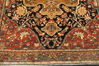 Lovely Antique Persian Mishan Rug, 1880-1900,

195 × 122 cm (6' 4" × 4' 0")                   