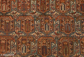 Lovely Antique Persian All-Over Afshari Rug, ca. 1880,
179 × 132 cm (5' 10" × 4' 3")
                 