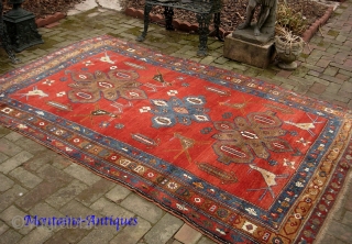 Karabagh-- 5.5 x 8 ft 9 in. Rare size main Carpet. Some condition issues but generally plush. Please call for condition Report. $30 UPS to lower 48. Check out  fresh posts  ...