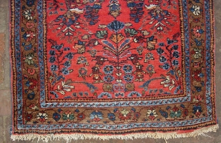 Hamadan-- 2 ft 8 inches x 4 ft. Good old honest Art Deco period Persian rug, as-found but excellent thick condition. Needs a wash to really sparkle.  Thats about it. $15  ...