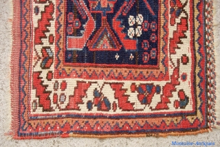 Kurdish -- 18 x 31 inches. A genuinely early bag face, possibly 19th century w/ unique design and good even condition $15 us shipping.         
