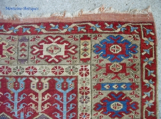 Old Turkish Konia, 3 ft 8 x 5 ft 4 inches. So called Konia-Ladik (I guess because of the tulip motifs). You can fit what I know about Turkish rugs on the  ...