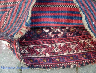 Tribal bag-- 19 x 17 in. Maybe Luri. Pretty good condition.  The $15 for UPS shipping to lower 48             