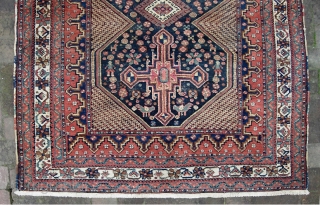 Afshar. 3 ft 11 inches by 5 ft 3 inches. From a rug collector's collection. extra fine and precise knotting. Little chickens, human figures, and various early south Persian tribal designs and  ...