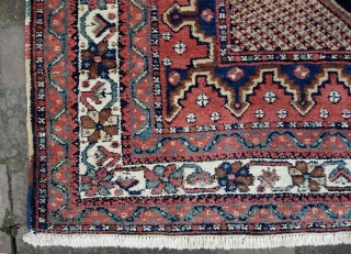 Afshar. 3 ft 11 inches by 5 ft 3 inches. From a rug collector's collection. extra fine and precise knotting. Little chickens, human figures, and various early south Persian tribal designs and  ...